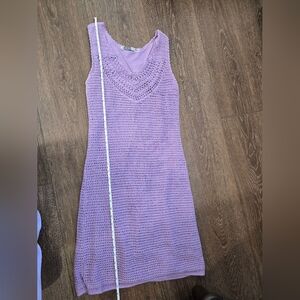Athleta Purple Cotton Dress